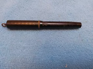 PENNA STILOGRAFICA PENDENTE VINTAGE MORRISON "IL TURISTA" RIEMPIMENTO LEVA N. 5 NERE nuove con scatola - Foto 1 di 7