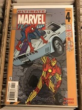 ULTIMATE MARVEL TEAM-UP #4 MIKE ALLRED IRON MAN AMAZING SPIDER-MAN 2001 bendis