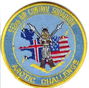 PATCH USAF 932ND ACS AIR CONTROL SQ ARCTIC CHALLENGE NAS KEFLAVIK ICELAND JT11 - Bild 1 von 1