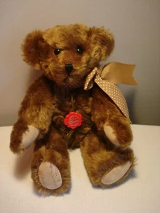 1995 Herman Jointed Stuffed Teddy Bear- Signed 101/150 - Picture 1 of 7