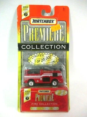 Matchbox Premiere Collection Series 7 34310 Richfield Co. Snorkel Fire Truck - Image 1 of 3