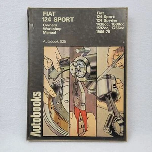 Fiat 124 Sport 1966-75 Owners Werkstatthandbuch Autobook 925 by Kenneth Ball 1438c - Bild 1 von 14