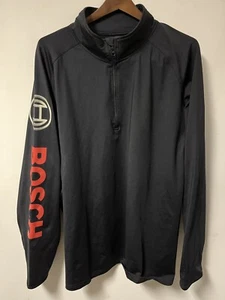 Sport-Tek BOSCH 1/2 Zip Track Jacket Size 3XL Black - Picture 1 of 7