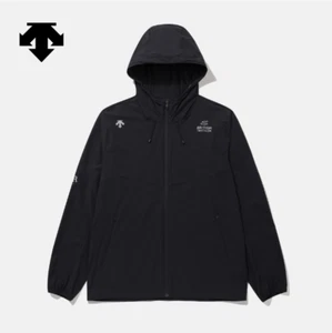 DESCENTE BRITISH TRIATHLON Lightweight Stretch Jacket BLACK ASIAN FIT - Picture 1 of 10