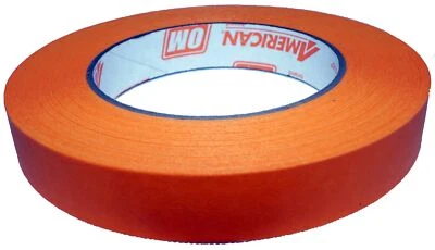Orange IPG American High Temp Automotive Masking Tape 3/4" x 60yds USA Made Foto 1 de 4