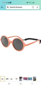 WOAM - Gafas de sol para bebé - Forma redonda - 0-2 años - Imagen 1 de 8