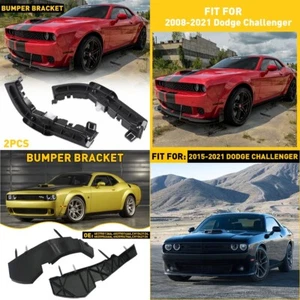 For Dodge Challenger 2015-21 Pair Front Bumper Fascia Bracket Right & Left Side - Picture 1 of 13