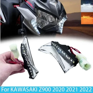 LED Front Daytime Running Lights Headlight Lamp for KAWASAKI Z900 2020 2021 2022 - Picture 1 of 8