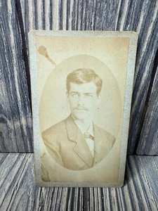 Vintage 19th Century Cabinet Card Photo WF Hudkins Huntington WV - Picture 1 of 4