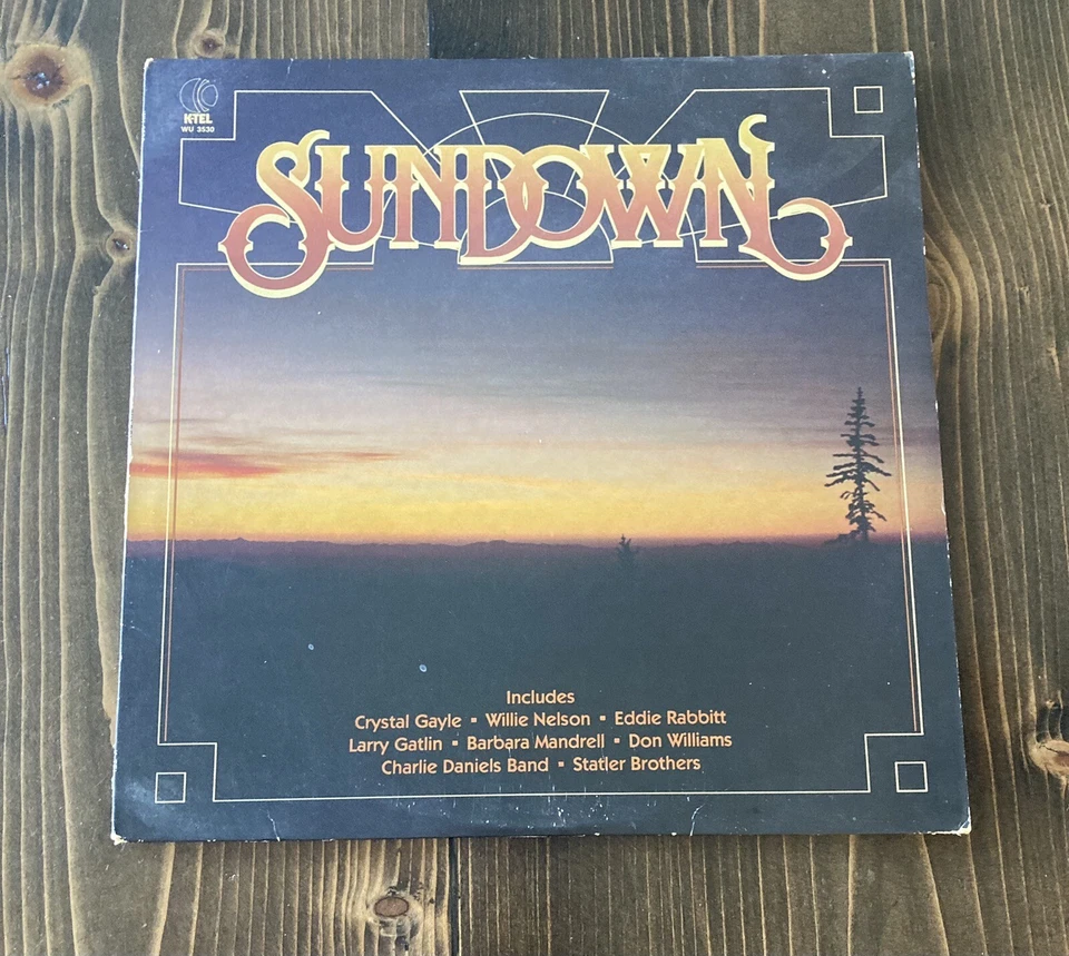 Sundown 1980 K-TEL Vinyl Record Album Compilation LP W/ Willie Nelson & More - Image 1 of 3