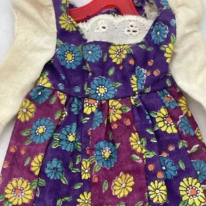 Vestido floral bonito Pitcher Me vintage 1972 Mattel Mod Barbie Best Buy #3355 - Imagen 1 de 4