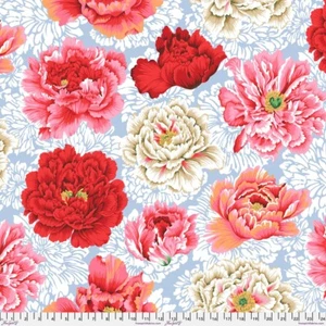 Brocade Peony - Natural || Kaffe Fassett Collective Quilt Backs - By The Yard - Picture 1 of 1