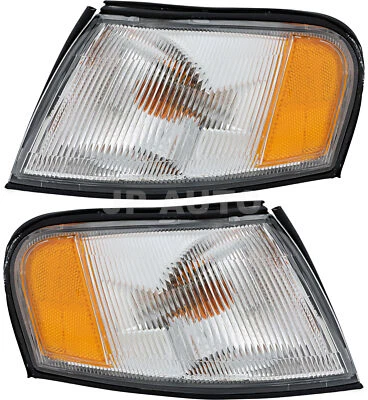 Juego de luces de esquina para Nissan Sentra 200SX 1995-1998 lado conductor y pasajero Foto 1 de 4