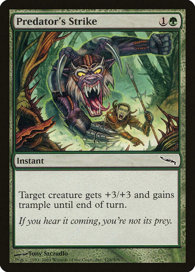 Predator's Strike [Mirrodin] Magic MTG - Image 1 of 1