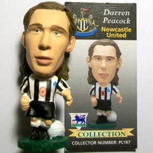 Corinthian FAPL Headliners NEWCASTLE UTD Home PEACOCK PL167 Loose + Card 1995/96 - Picture 1 of 1