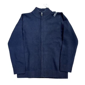 The Children’s Place Boys' Tidal Acrylic Knit Mock Zip Up Sweater Jacket - L - Picture 1 of 7
