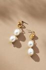 NWT Anthropologie Nautical Knotted Pearl Drop Earrings SRP $38
