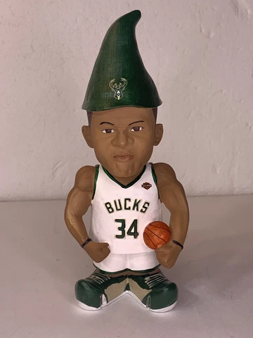 Giannis Antetokounmpo Milwaukee Bucks  Mean Mug Gnome Bobblehead Cover