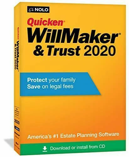 Quicken WillMaker & Trust 2020 Software - Image 1 of 1
