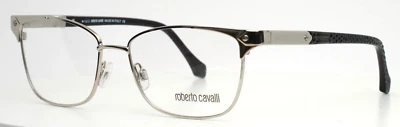 Gafas rectangulares plateadas para mujer ROBERTO CAVALLI Cerf 762 016 53-16-15 B:38 Foto 1 de 4