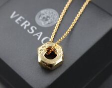 Versace Kette Medusa Damen Halskette gold Nuts & Bolts mit Box & Zertifikat
