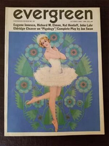Evergreen Review magazine #59 October 1968 Eldridge Cleaver Ionesco VERY GOOD - Imagen 1 de 4