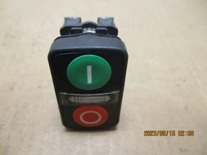 NEW OTHER TELEMECANIQUE ZB5AA7341 START/STOP OPERATOR, 1 NO/1NC CONTACT BLOCKS. - Picture 1 of 3