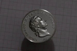 ๐งญ ๐ฉ๐ช GERMANY BAVARIA KARL THEODOR SILVER 250TH YEARS BIRTH MEDAL 30Gr 40mm B7 - Picture 1 of 6