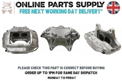 Pinza de freno delantera izquierda para TESLA MODELO S100D S60 S70 S70 D S75 S75 D 2014-2020 Foto 1 de 4