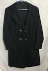 SHEIN Full Length Jacket Long Sleeve Black Size Medium US 6