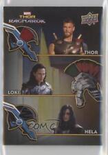 2017 Marvel Thor: Ragnarok The Armory Memorabilia Triple Thor Loki Hela 5me