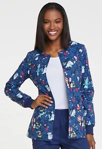 Don't Rush Dickies Scrubs EDS Snap Front Warm Up Jacket DK306 DNRU, Dental - Picture 1 of 4
