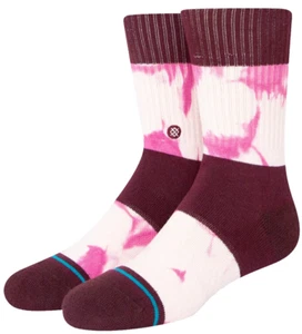 Stance, Kids Assurance Stripe Tie Dye Crew Sock, Y: 3-5.5 - Picture 1 of 3