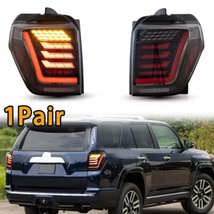 2 pezzi fanali posteriori per Toyota 4Runner 2014-21 gruppo luci freno LED trasparenti - Foto 1 di 19