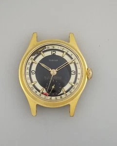 RELOJ DE CUERDA MANUAL VINTAGE RUBINA CALENDARIO PUNTERO FECHA HOMBRE - FORSTER  - Imagen 1 de 4