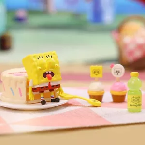 POPMART BOB ESPONJA Pantalones Cuadrados Picnic Fiesta Serie - Postre Mini Caja Ciega Pastel - Imagen 1 de 2