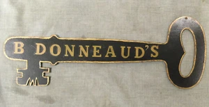 Vintage Key Sign - Rustic Handmade Hanging - One Of A Kind Personal Advertising - Picture 1 of 6