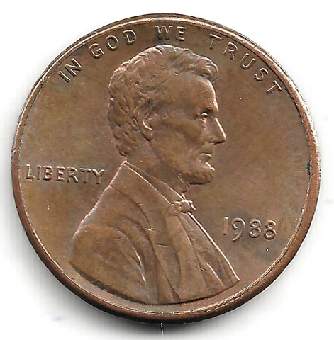 1988 Lincoln Memorial Penny Error FS-901 Reverse of 89 Transitional MAD Obverse Cover