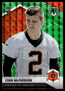 2021 Mosaic Green Mosaic Evan McPherson RC Cincinnati Bengals #361 - Bild 1 von 2