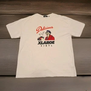 XLARGE X DELICIOUS VINYL XL tee Rap Hip Hop - Picture 1 of 2