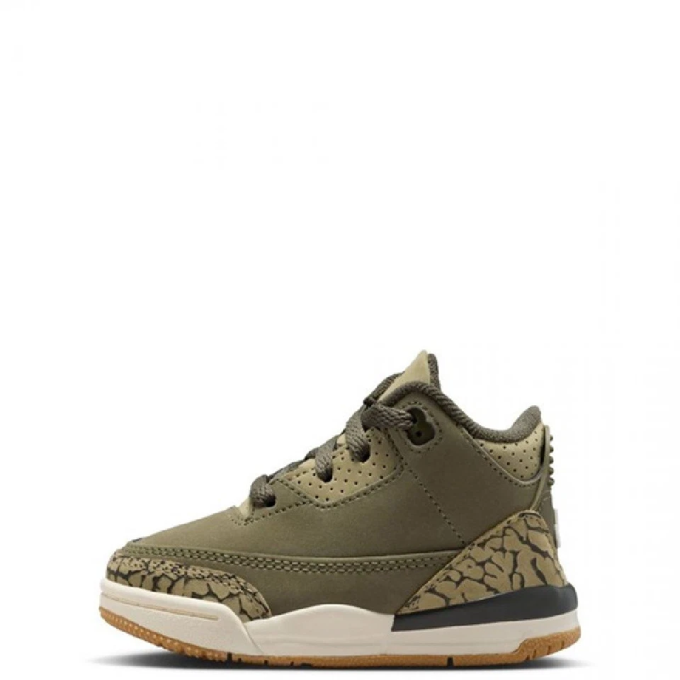 Jordan 3 Retro Mediano Oliva/Sequoya Niño (DM0968 202) Foto 1 de 4