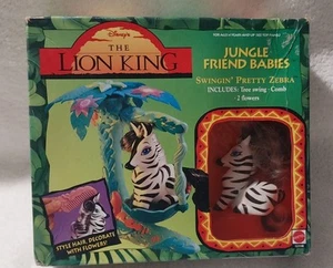 Swingin’ Pretty Zebra Jungle Friend Babys (Vintage The Lion King, Mattel) - Bild 1 von 6