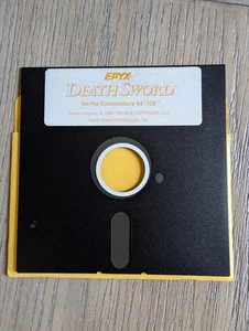 Death Sword EPYX Video Game Commodore 64 Disk Only 1988 Vintage Video Games - Picture 1 of 5