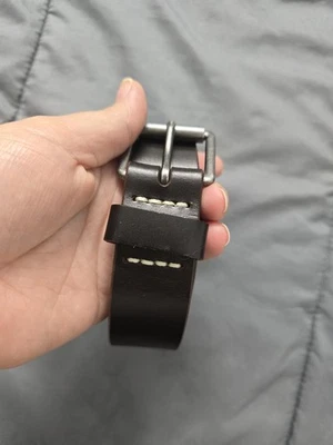 J Crew AM520 100% Genuine Leather Brown Roller-Buckle Women’s Belt Size 30 - Image 1 of 4