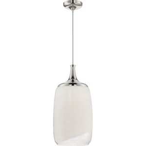 Nuvo Lighting 62/344 Horizon LED 12.5 inch Polished Nickel Pendant Ceiling Light - Picture 1 of 1
