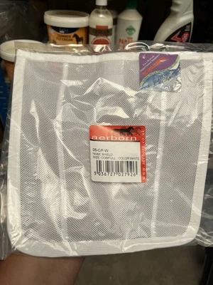 New Equestrian  Aerborn Nose Nets In White Cob /  full Horse Pony Fly - Image 1 of 2