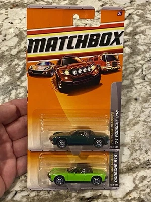 Matchbox Heritage Classics 1971 Porsche 914 (Lot of 2 Green) #16 of 100 - Image 1 of 3