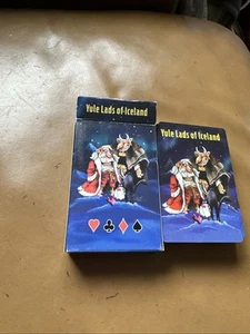 Tarjetas de juego Bin Yule Lads of Iceland de Brian Pilkington sin usar - Imagen 1 de 8