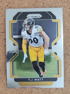 2021 Panini Prizm Football #255 T.J. Watt - Picture 1 of 2