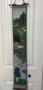 Tapiz clásico para colgar en la pared con campana de golf hecho en EE. UU. 90630 RN - Imagen 1 de 7